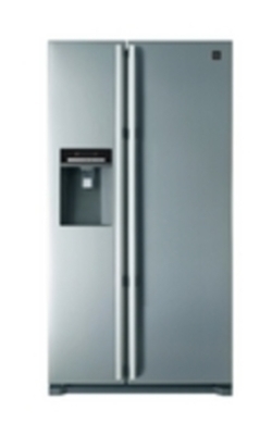 Daewoo FRAX22D3V American-Style Fridge Freezer - Silver